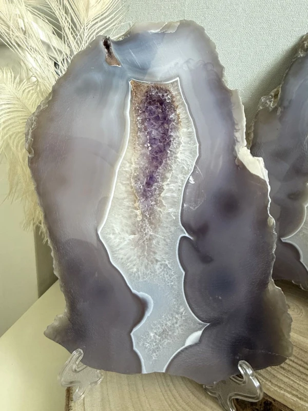 Agaat met Amethist set - Foto 1