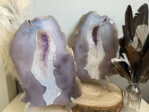 Agaat met Amethist set - Foto 4
