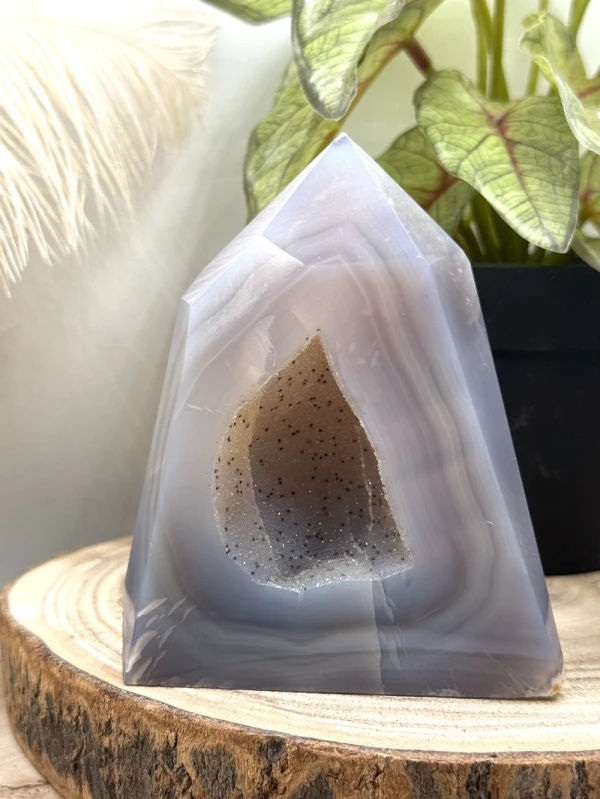 Agaat met Druzy
