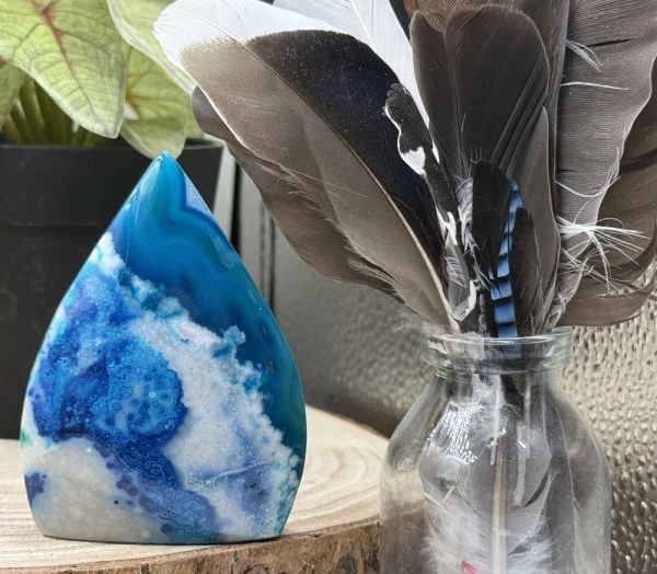 Blauwe Agaat - Foto 1