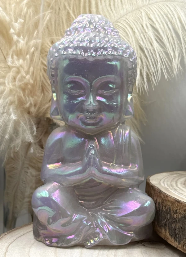 Angel Aura Kwarts Boeddha - Foto 1